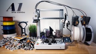 Bambu Lab A1 Combo - AMS 3D Printer - Unbox & Setup