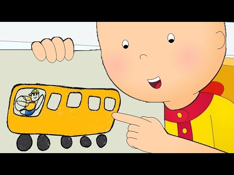 🎒Caillou Goes to School 🚌 Fun for Kids | Videos for Toddlers | Family Fun | Full Episode