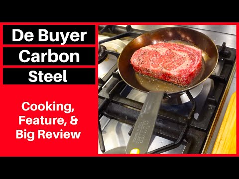 NEW: Big De Buyer Carbon Steel Pan Review & Cooking Feature