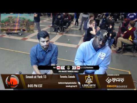 Smash at York 13 - LGS EMG Blacktwins (Mario) vs Yoh (Sheik) - SSB4 Winners Finals