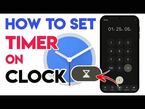 How to set timer on Google clock