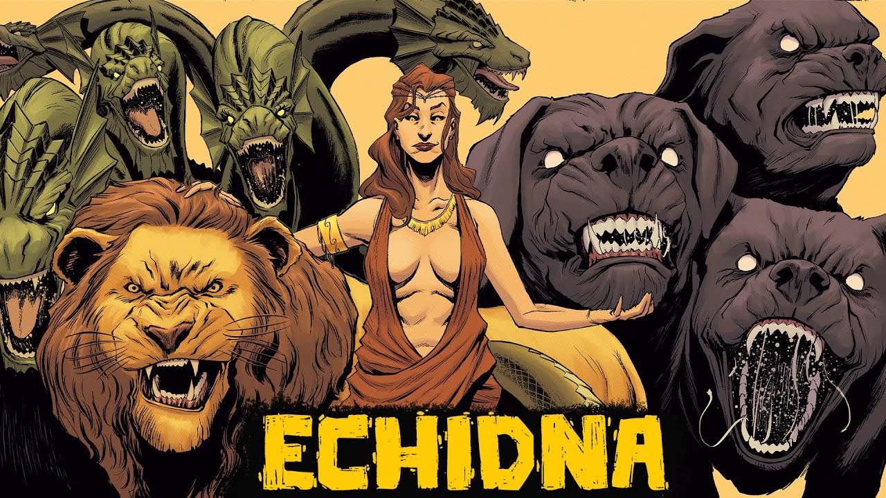 Echidna: The Mother of All Monsters - Greek Mythology in Comic - See U in History