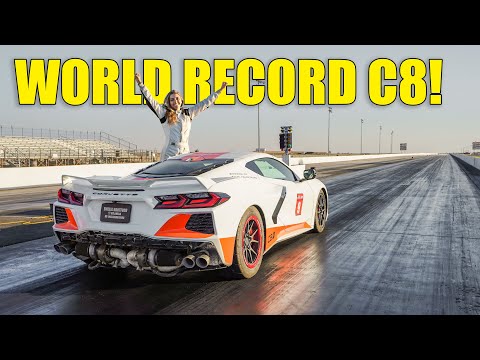 We DEMOLISHED The WORLD RECORD!!! Fastest Twin Turbo C8 Corvette On Planet Earth!