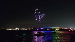 2024 6 17夜釣小管加海上煙火