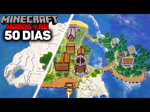 I Survived 50 Days on an Island in Minecraft Hardcore #1