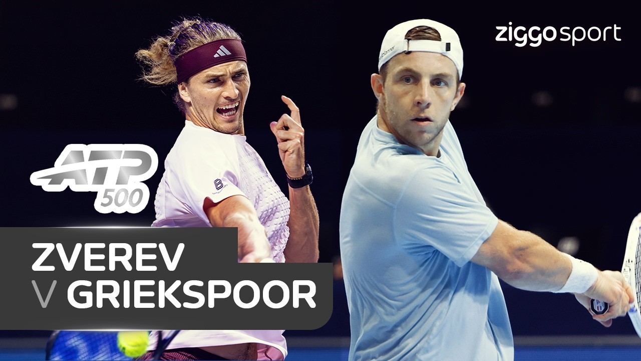 GRIEKSPOOR LEGT DE NIEUWE NUMMER 1 HET VUUR AAN DE SCHENEN! 🔥👑 | Zverev vs Griekspoor | ATP 500