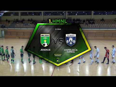 JESENJE vs USPINJAČA GIMKA 3:3 (21. kolo, 1. HMNL 18/19)