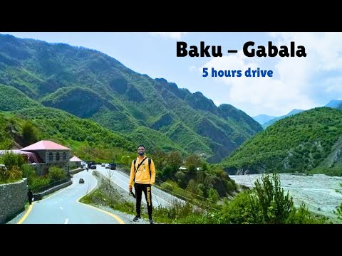 🚗 Baku to Gabala Road Trip | The Most Beautiful Drive in Azerbaijan🇦🇿