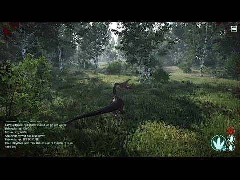 Daytime Dilo Encounters a Bork - Dilo vs Utah 1v1 | The Isle Gameplay