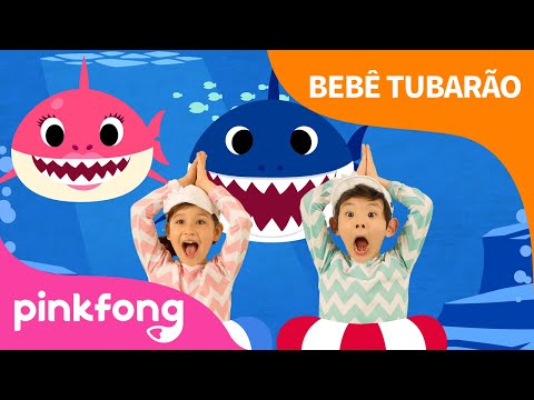 Dança do Bebê Tubarão | Baby Shark em Português | Pinkfong, Bebê Tubarão! Canções para Crianças