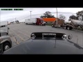 Dashcam Captures Scumbug Pulling A Truckers Kingpin After Leaving His Rig