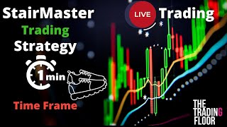 1 Minute Scalping Strategy with Stair Master ***Live Trading w/ Analysis***