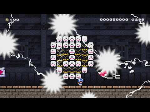 Gaster fight by Sevita999 - Super Mario Maker 2 - No Commentary 1bx