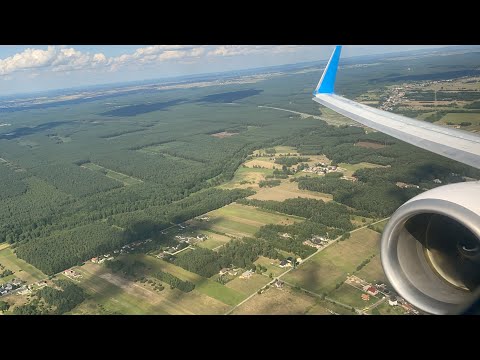 Enter Air Boeing 737-800 Powerful Takeoff from Katowice Airport (KTW)