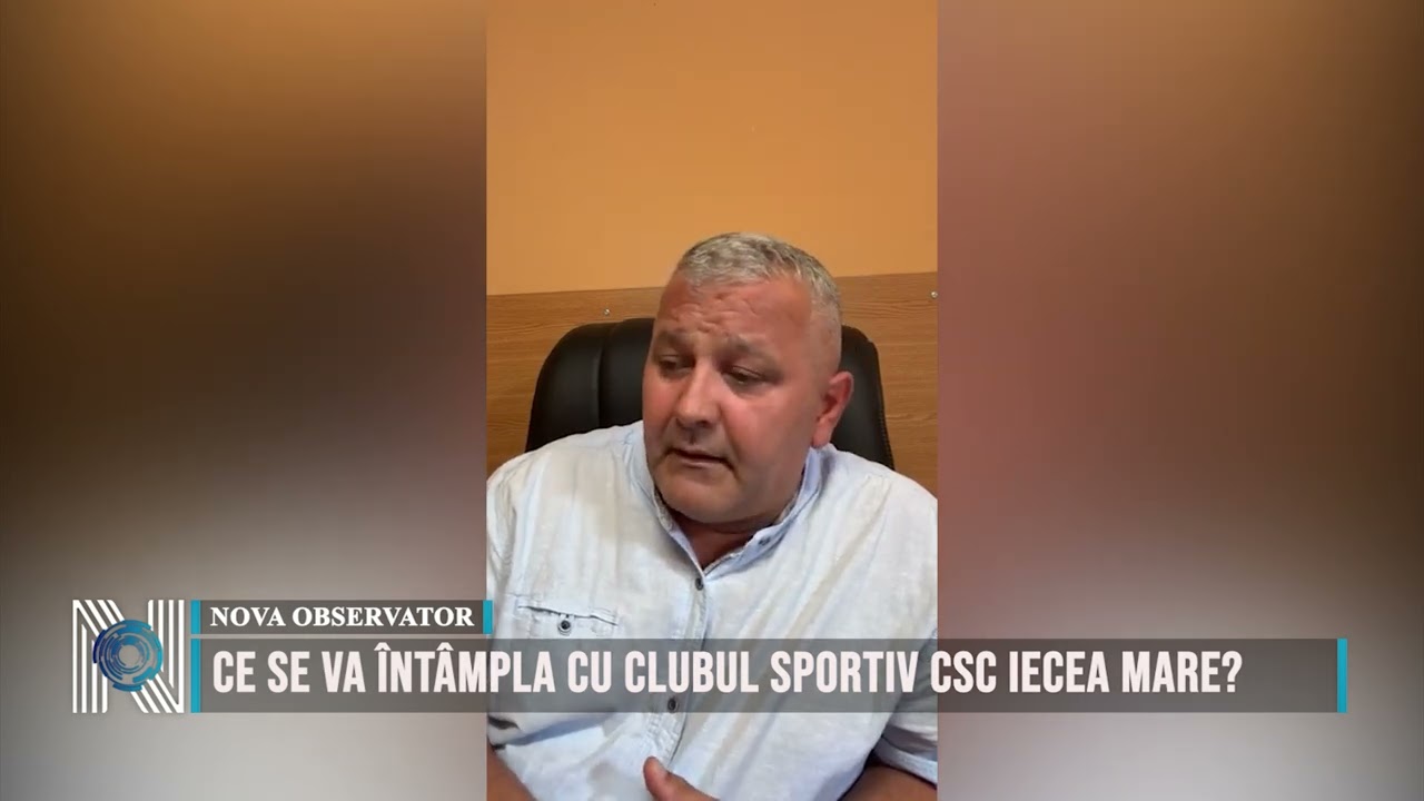 Ce se va întâmpla cu clubul sportiv CSC Iecea Mare?
