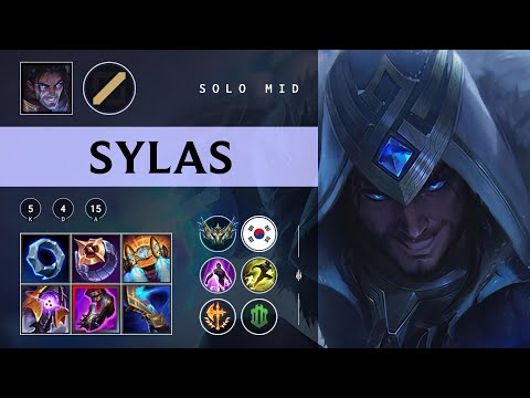 Sylas Mid vs Fizz - KR Challenger Patch 25.24