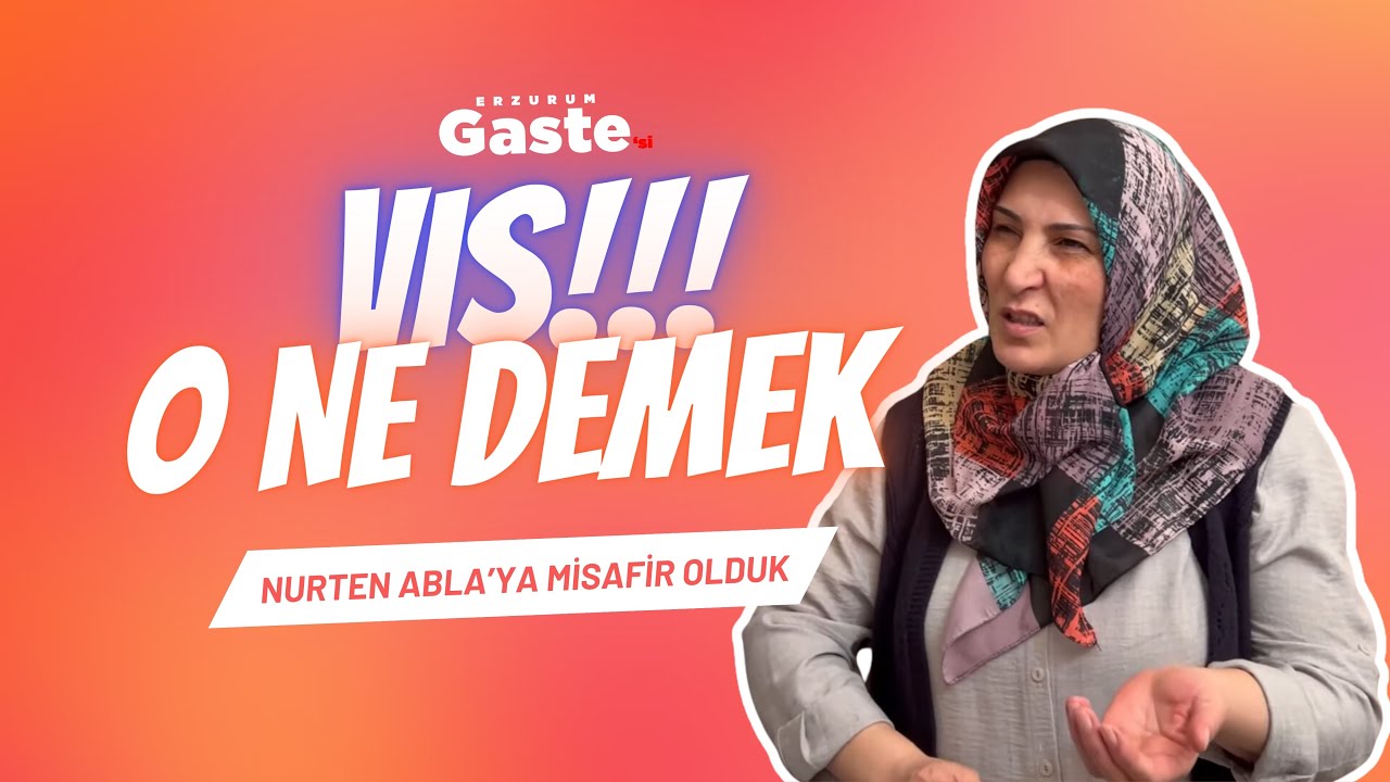 Nurten Abla ile keyifli bir iftar hazırladık.