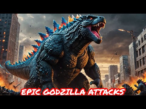 EPIC GODZILLA Attacks All Units ► Animal Revolt Battle Simulator..
