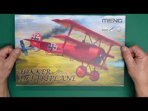 Meng/WNW 1/32 Dr.1 kit review with a little add on ..