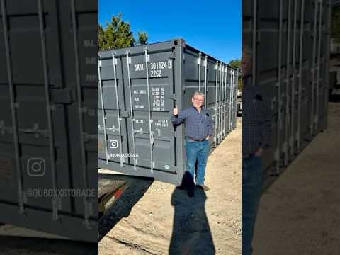 Looking for easy access and dependable storage? #shippingcontainers #onetripcontainers #containers