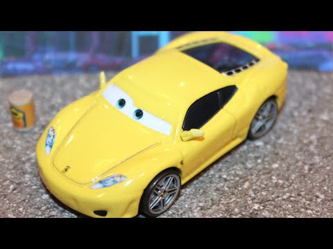 Disney Cars Carlos Corayy Ferrari Custom - World Grand Prix Tokyo Party