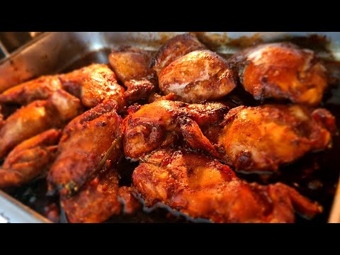 🇸🇷 Surinaamse Kip in ketjap gegrild| Surinamese Grilled chicken thigh in soy sauce|