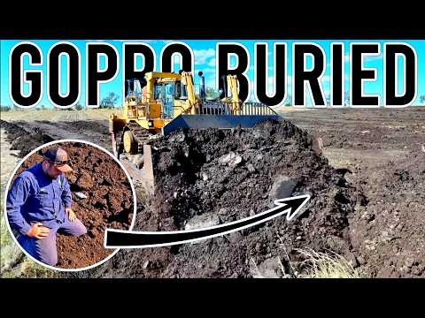 Massive D11 Bulldozer Buried the GoPro! | Vlog 460
