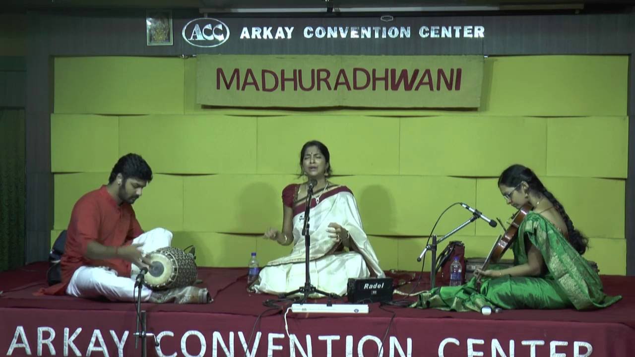 Madhuradhwani-Monthly Concert-Sushma Somashekar.