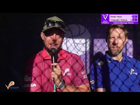 AJBVT Rd 2 Cobram: Men's U19 Pool Play - Toby Bergh / Ben Hood v Jay Tregeagle / Ryan Watson