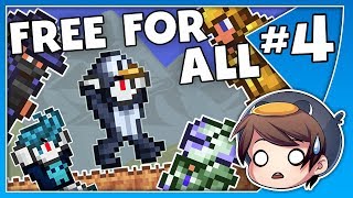 PLAYER MASSACRE!! // Free for All Terraria Survival  // Episode 4