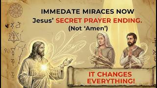 What Jesus ACTUALLY Said After Praying  The Aramaic Word Jesus Used Instead of Amen