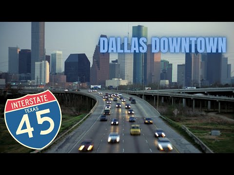 Dallas Downtown [Interstate 45] USA