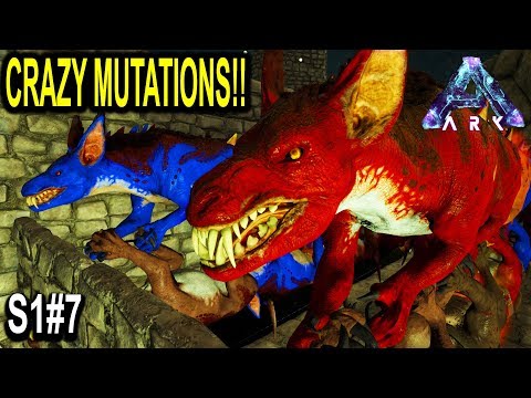 ARK RAVAGER BREEDING + MUTATIONS & BASE EXPANDING!! Ark Aberration DLC Gameplay Ep7