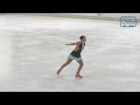 Lara Scaglia. Oberstdorf 2019. Bronze Ladies I FS. 19 place