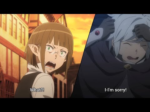 Eina Is Very Angry With Bell | DanMachi Season 3 Episode 10