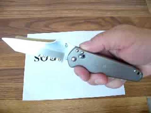 SOG Vision Knife SV68 Demonstration