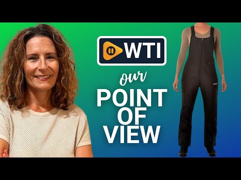 Women's Essential Insulated Bib Overalls Black Medium Short - WTI product video review