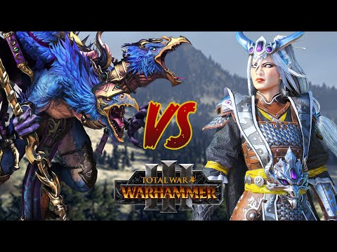 CATHAY vs TZEENTCH // Total War: WARHAMMER 3 Battle & Commentary