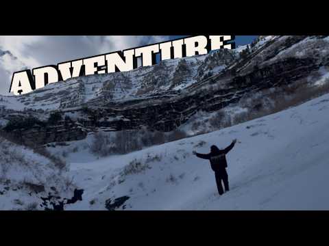 I had to make a CHANGE... (Hiking through the winter rocky mountains of Utah)