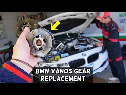 HOW TO REPLACE VANOS CAMSHAFT SPROCKET GEAR ON BMW