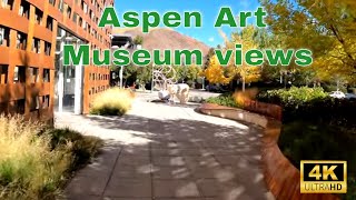 Aspen views from the Art Museum   4K