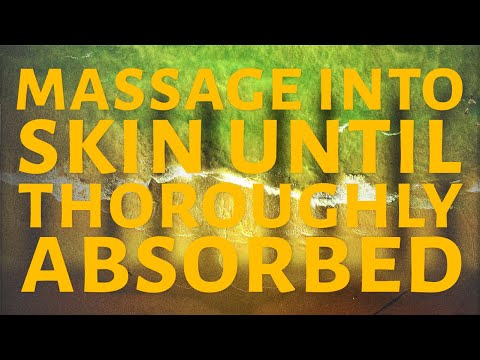 massage into skin until thoroughly absorbed by Jeff Blank