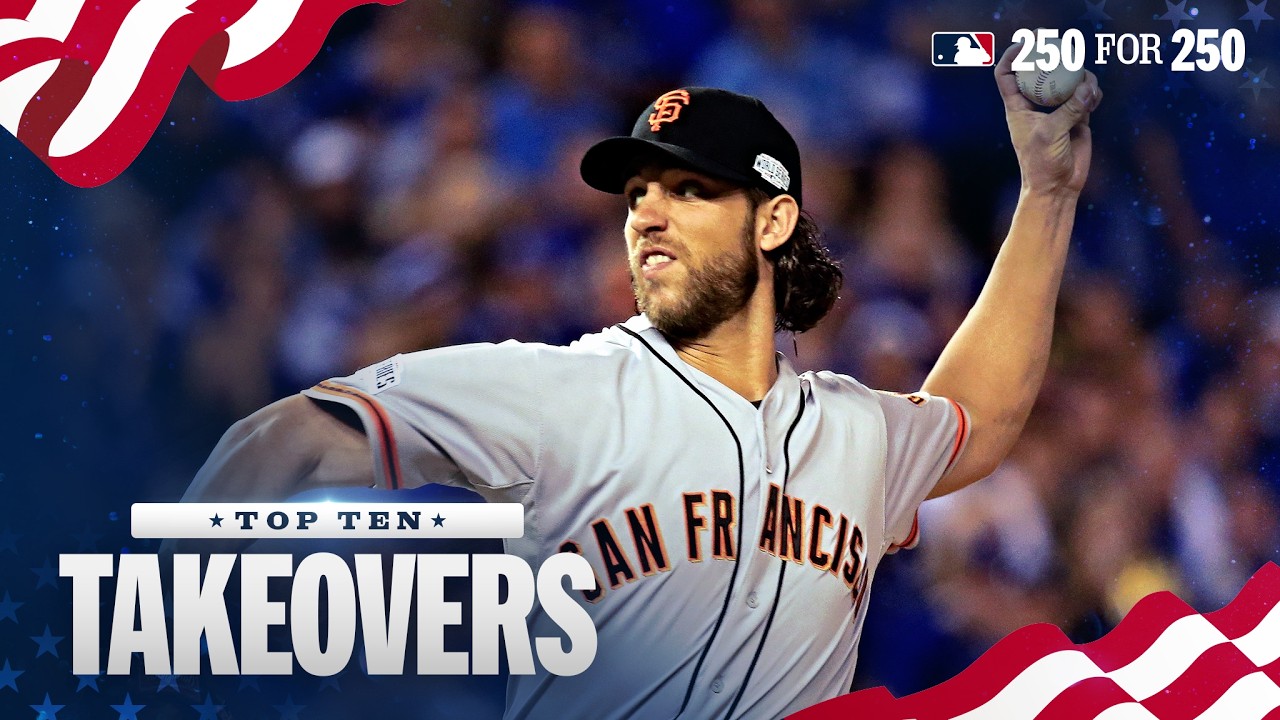 Top 10 PUT 'EM ON YOUR BACK Performances in Baseball History! | MLB 250 For 250