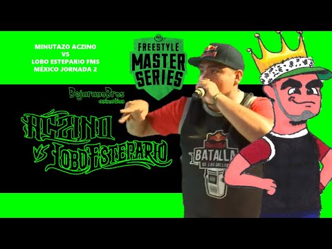 MINUTO ACZINO VS LOBO ESTEPARIO (VERSIÓN ANIMADO) FMS MÉXICO JORNADA 2