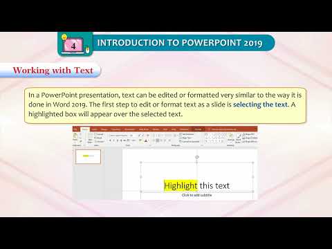 Introduction to PowerPoint 2019 - Kaizen Pro  Class 4