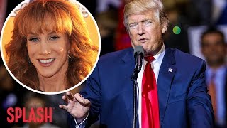 Donald Trump Responds to Kathy Griffin’s Beheaded Photo | Splash News TV