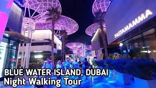 Night Walk Tour at the Blue Water Island Dubai