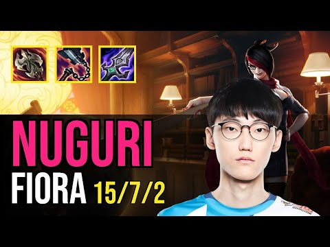 Nuguri - FIORA vs. CAMILLE Top | KR Grandmaster | QUADRAKILL