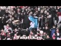 Funny Russian football fans with rival's banner Lion ...