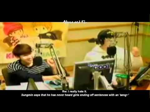 ENG Eunhyuk & Donghae use ridiculous aegyo on the dorms?! - EunHae
